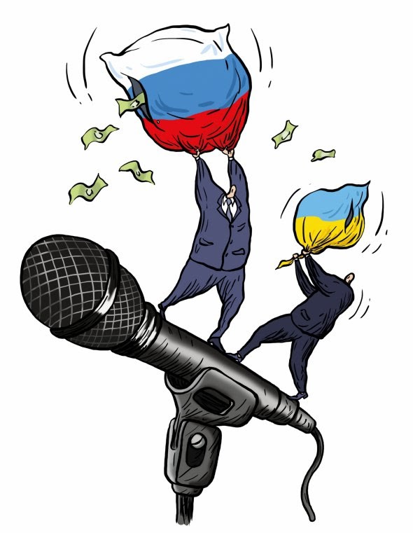 ”Влада боїться, що будь-які зміни до закону про мову спровокують масові протести, які можуть непередбачувано змінити політичний спектр України. Тому, ймовірно, ”зелені” вдаватимуть, що намагаються ухвалити рішення, і розводитимуть руками – голосів немає?” – пише журналіст Ігор ЛУБ’ЯНОВ. Художник Дмитро СКАЖЕНИК це бачить так dqxikeidqxitkant