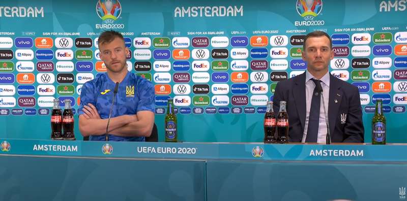 Ярмоленко и Шевченко на пресс-конференции dqxikeidqxitkant