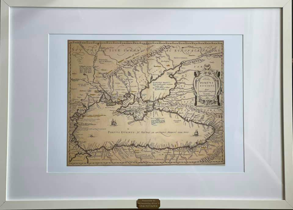 Принт першої у світі британської карти Чорного моря dqxikeidqxitkant