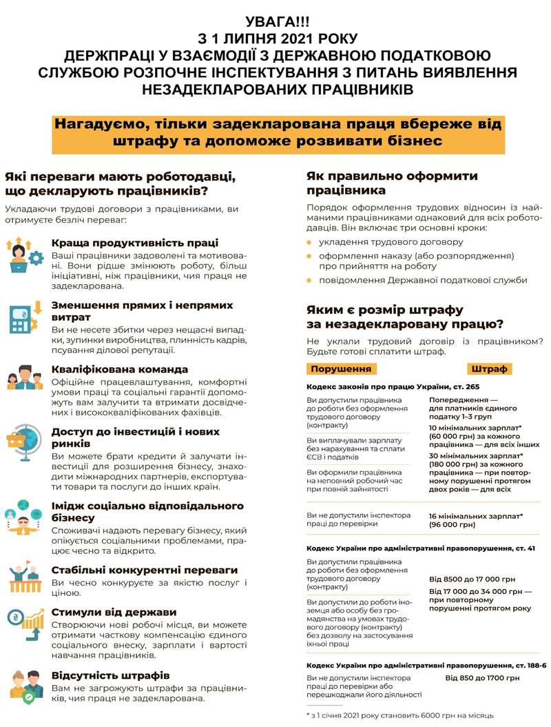 Скриншот: В Украине начнут инспекции для выявления работодателей, использующих незадекларированный труд dqxikeidqxitkant