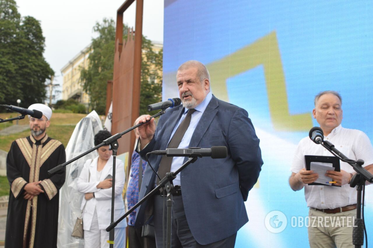 Выступление Рефата Чубарова