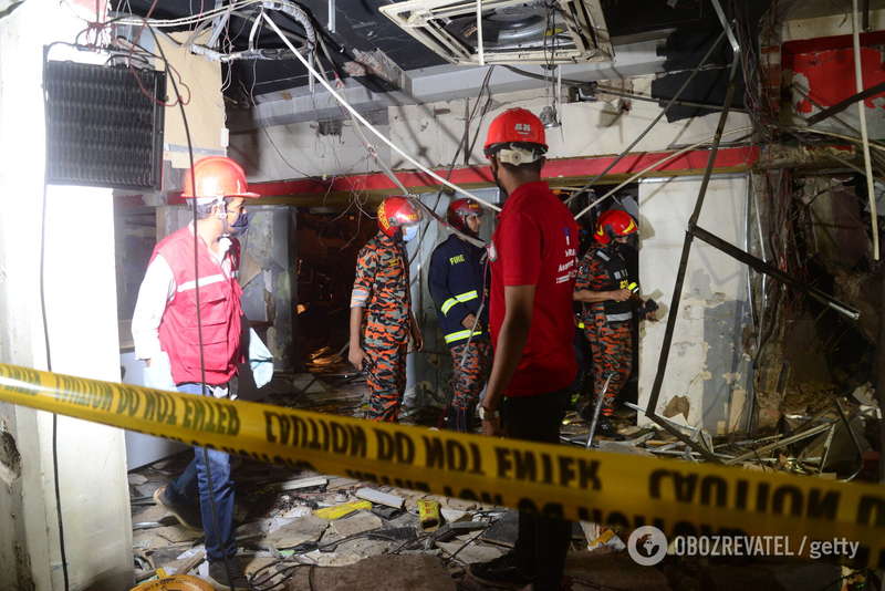 Взрыв в столице Бангладеша