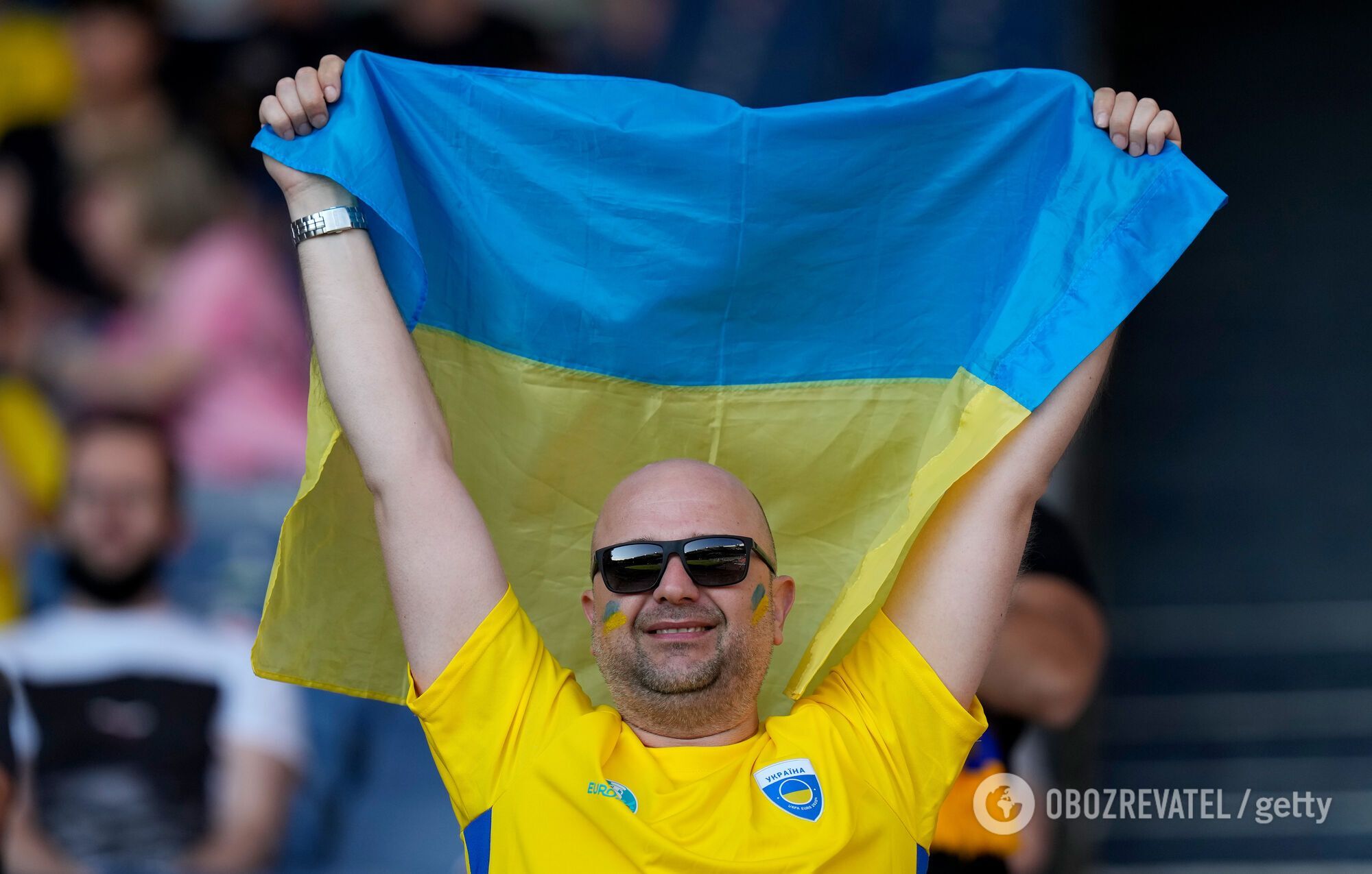 Болельщик сборной Украины в Глазго dqxikeidqxiqqeant