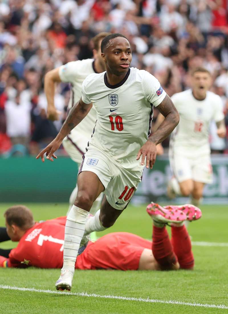 Рахим Стерлинг - самый яркий игрок сборной Англии на Евро-2020