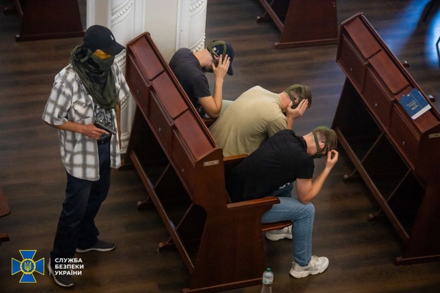 СБУ, учения, заложники,