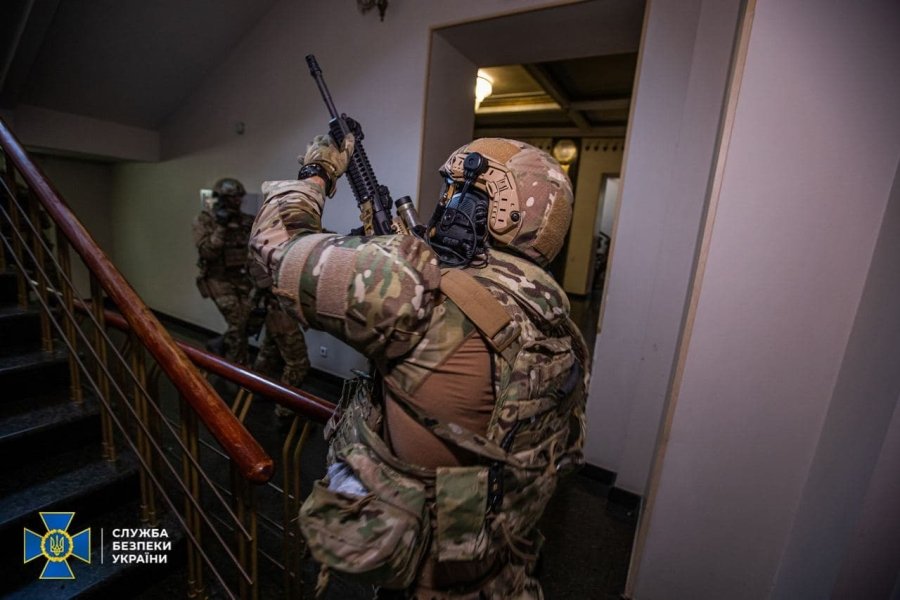 СБУ, учения, спецназовец,