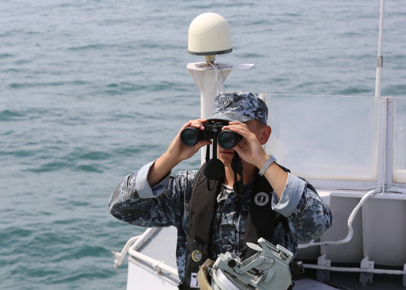 Осуществлялся контроль гражданского судоходства