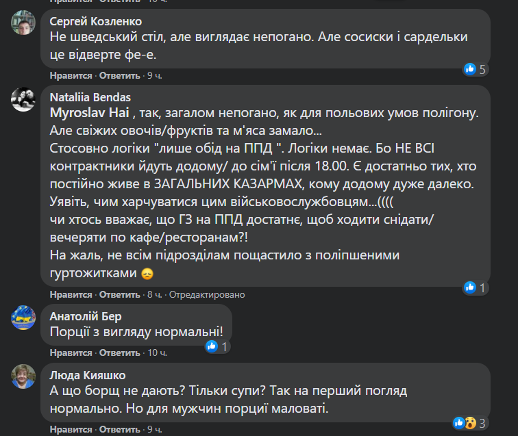 Комментарии пользователей
