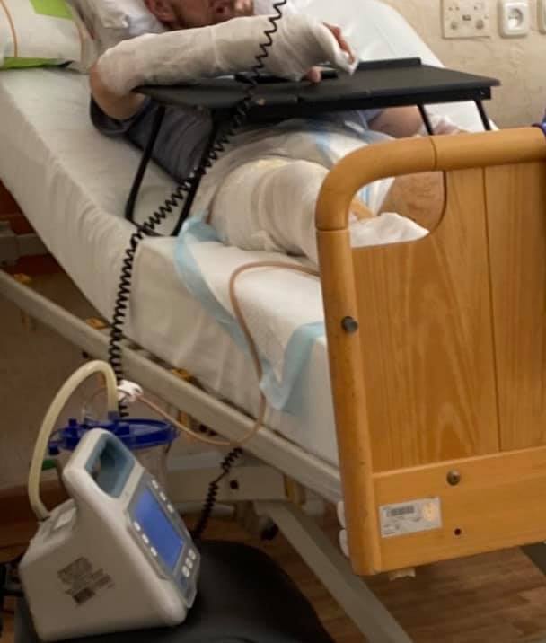 У офицера ампутирована рука. dqxikeidqxitkant