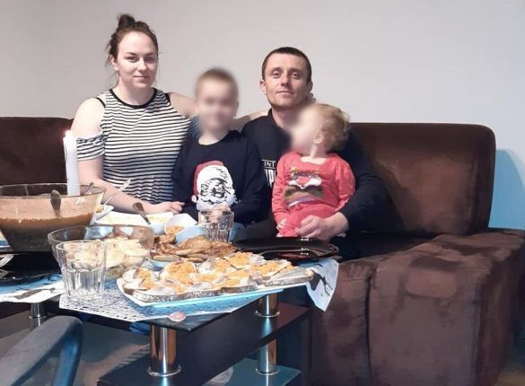 Андрей Сирко с семьей.