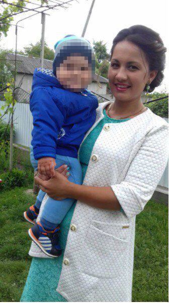 У Оксаны остался маленький сын