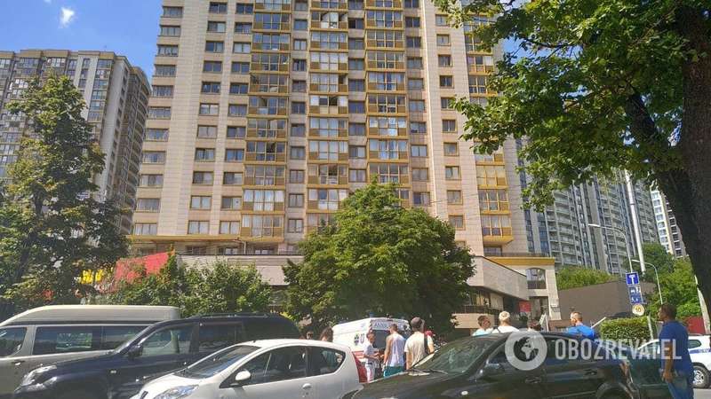 Спорная квартира находится в многоэтажке на Голосеевском проспекте