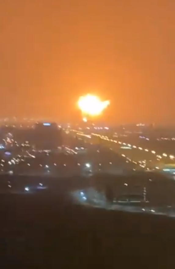 Взрыв в порту Дубая