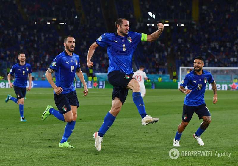 Сборная Италии обыграла Испанию