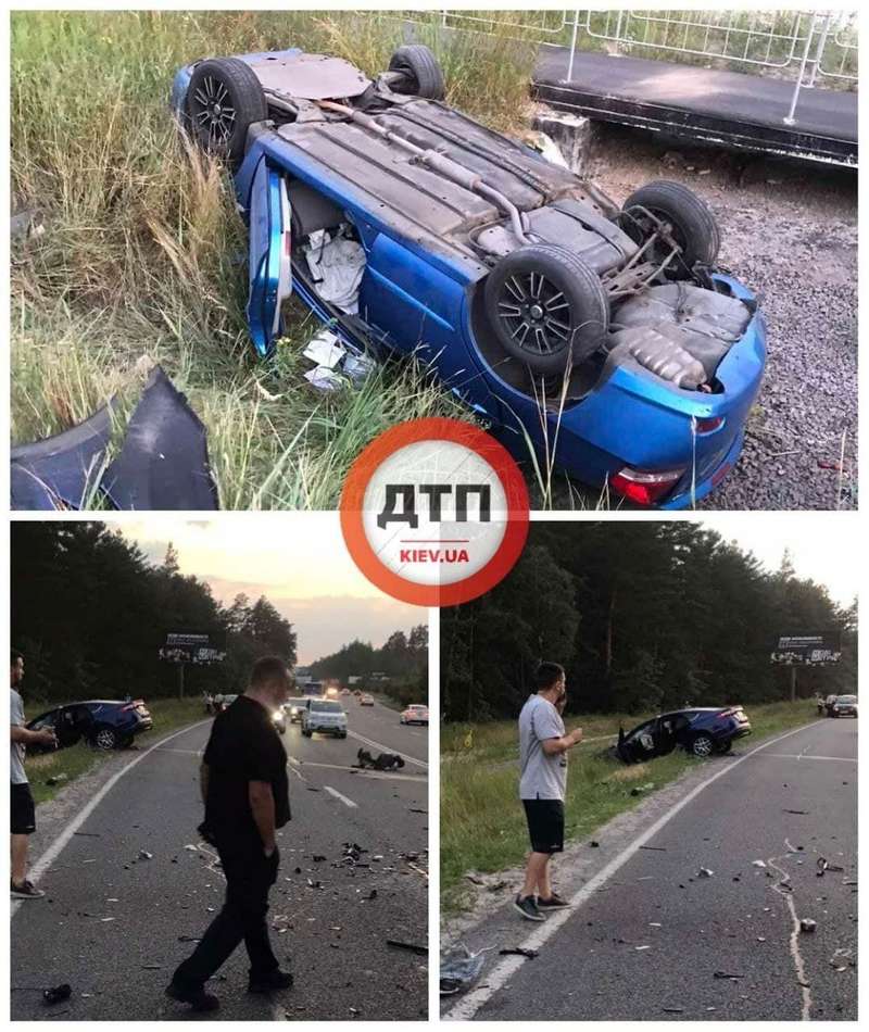 В Киеве произошла лобовая ДТП dqxikeidqxiqqeant