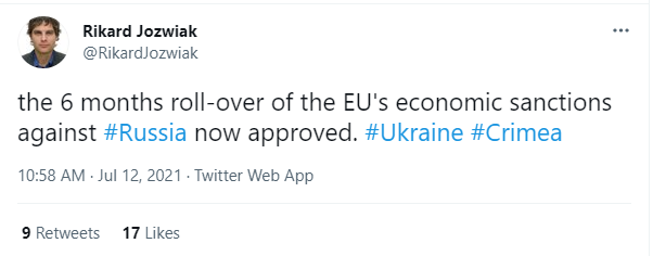 ЕС продлил антироссийские санкции. dqxikeidqxitkant