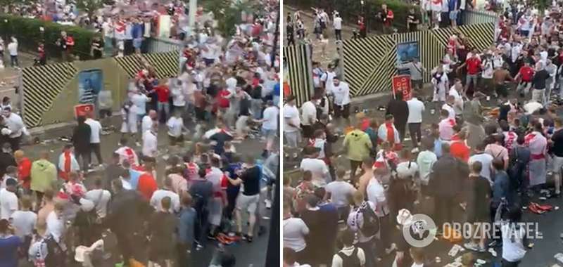 Беспорядки в Лондоне.