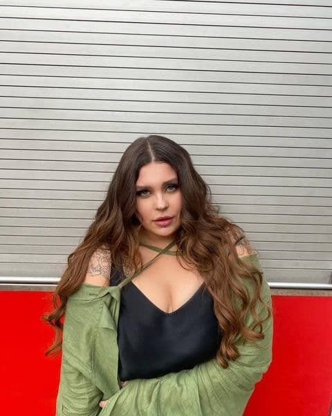 Певица Александра Зарицкая.