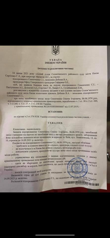 Решение суда