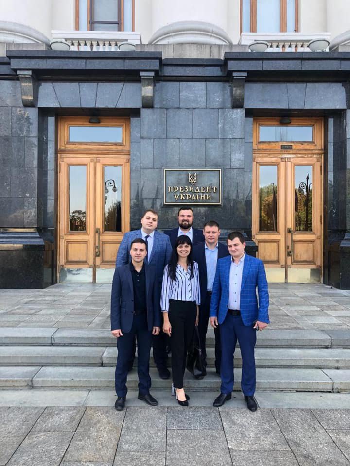 Антон Швачко з колегами народними депутатами