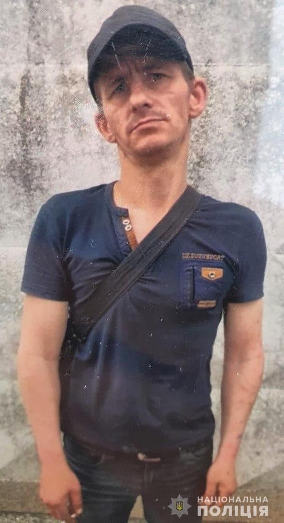 Особые приметы разыскиваемого в Одессе осужденного. Скриншот из фейсбука полиции dqxikeidqxitkant