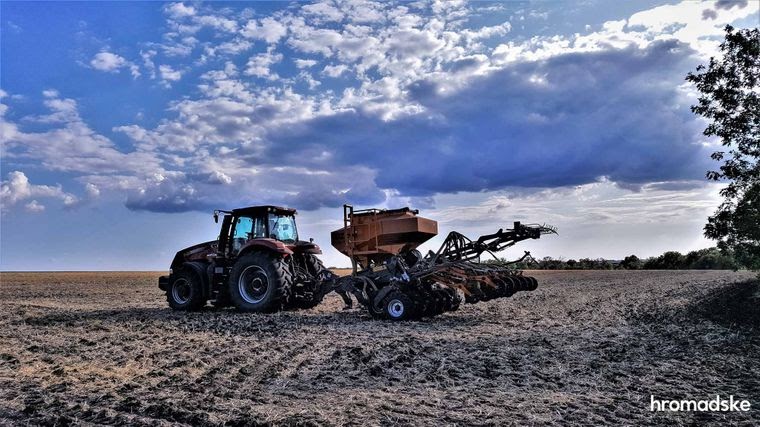 Поле в Днепропетровской области