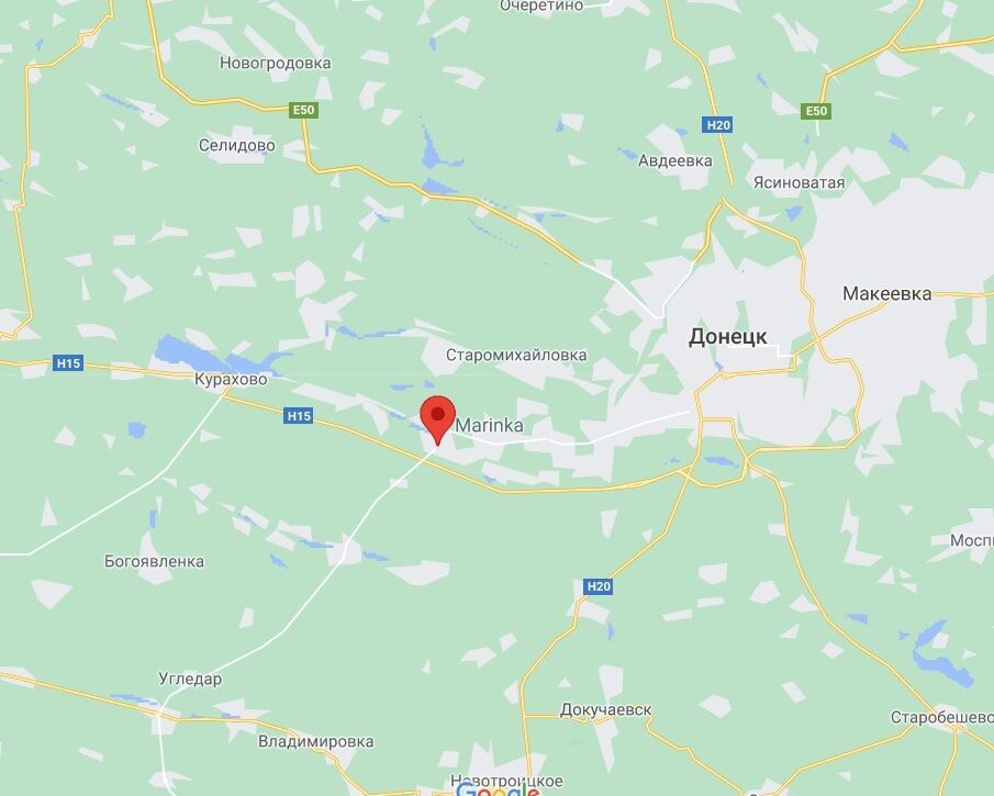 В Марьинке ранен мирный житель. dqxikeidqxiqqeant