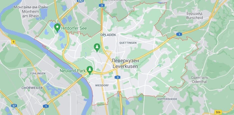 Взрыв в Леверкузене