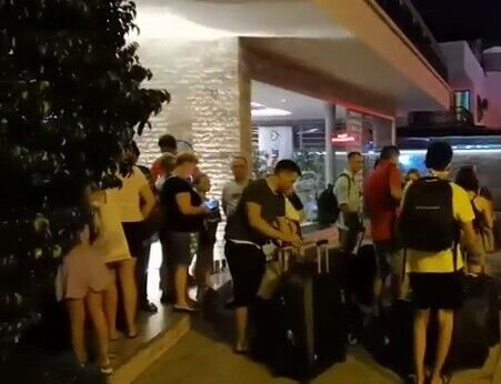 Эвакуация туристов с Ичмелера