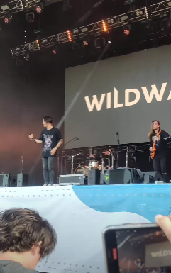 Группа выступила на фестивале