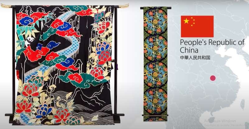 Кимоно в китайском стиле Кимоно в китайском стиле