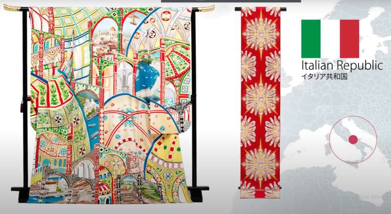 Кимоно в итальянском стиле Кимоно в итальянском стиле