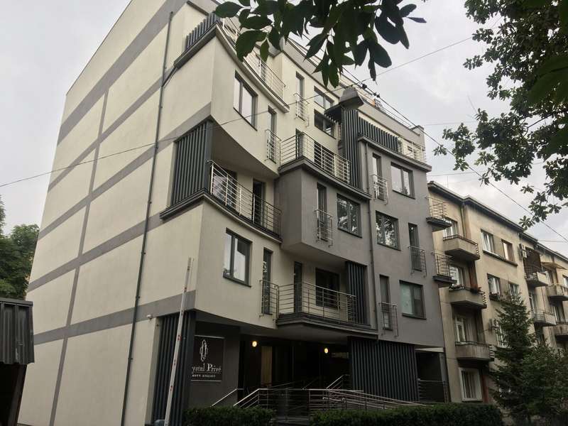 Новостройка в Франковском районе Львова, где находится квартира Софии Козак.