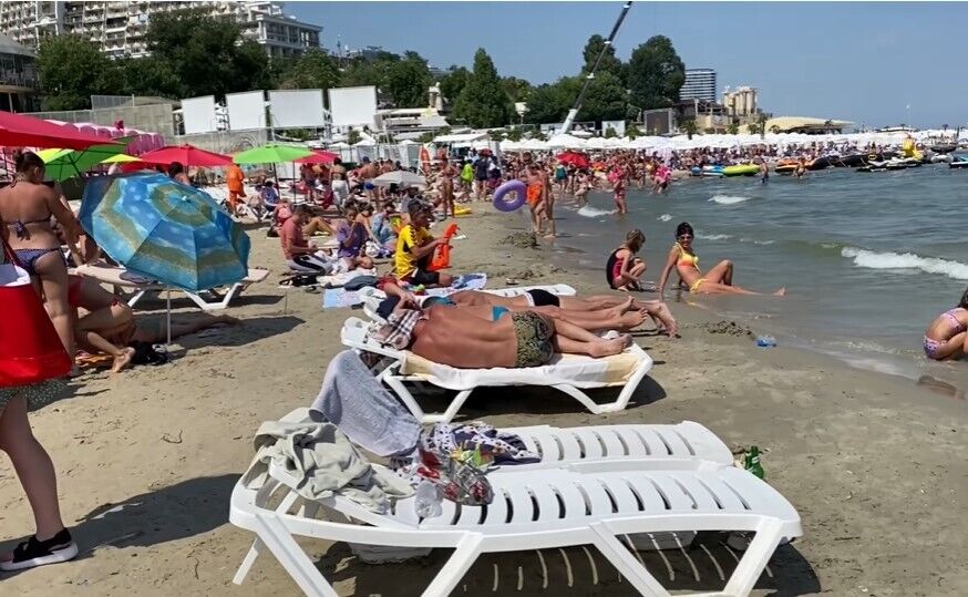 Пляж в Аркадии.