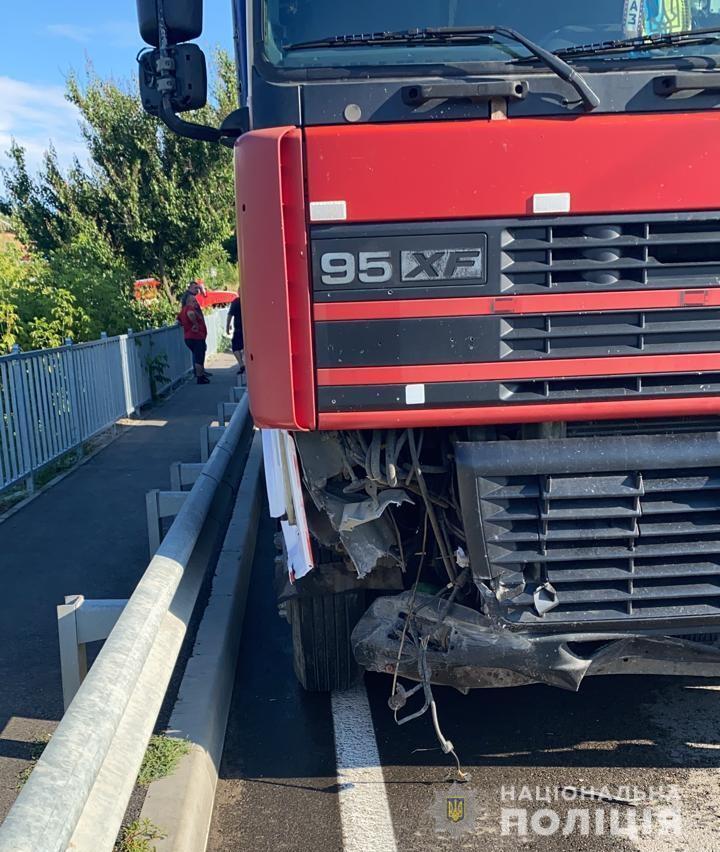 Водитель грузовика был трезв.