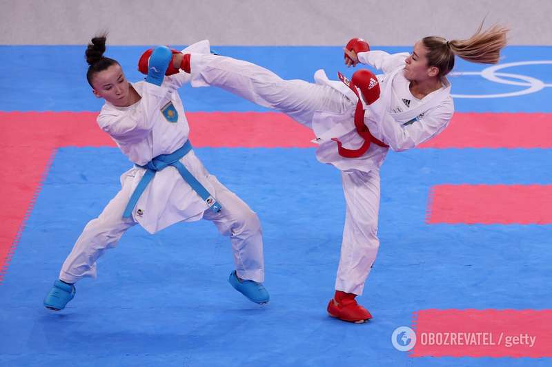 Анжелика Терлюга на Олимпиаде.