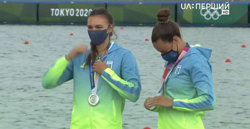 Лузан, Четверикова, каноэ-двойки, Олимпиада-2020, Токио-2020, серебро, спорт, Украина. Лузан, Четверикова, каноэ-двойки, Олимпиада-2020, Токио-2020, серебро, спорт, Украина.