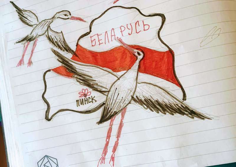 Олена Волкова опублікувала малюнок власної доньки