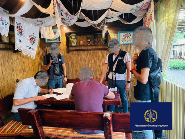 Одного из руководителей госпредприятия на Черкасщине задержали на взятке в $40 тысяч, - облпрокуратура 01 dqxikeidqxiqqeant