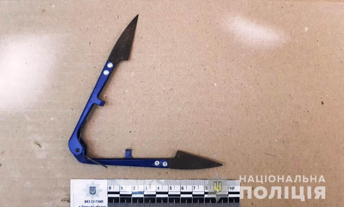 Орудие убийства / Фото: Нацполиция dqxikeidqxitkant