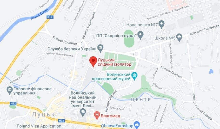 Подозреваемый в двойном убийстве умер в камере Луцкого СИЗО