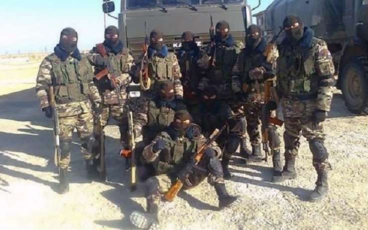 Наемники из частной военной компании в Сирии