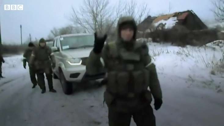 Впервые наемники засветились на Донбассе
