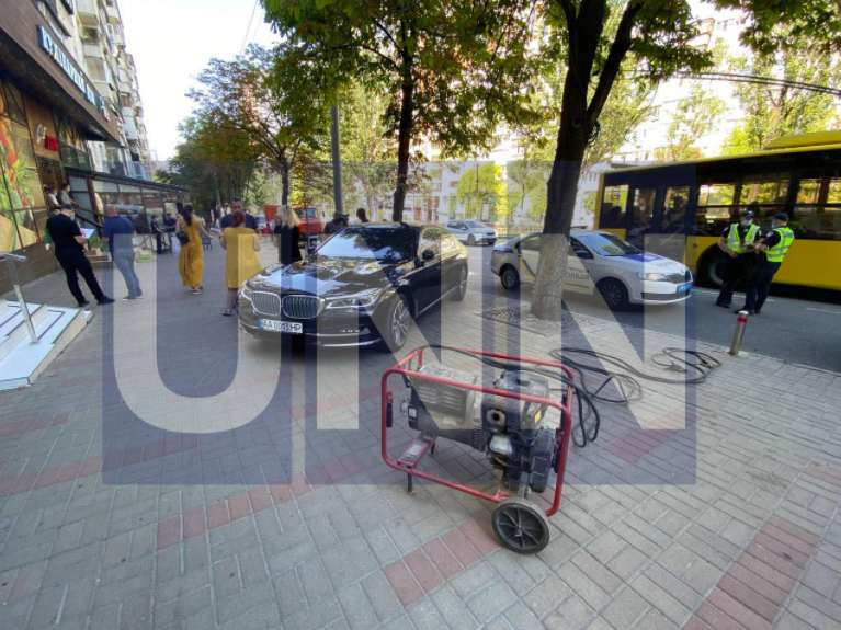 Инцидент произошел посреди улицы