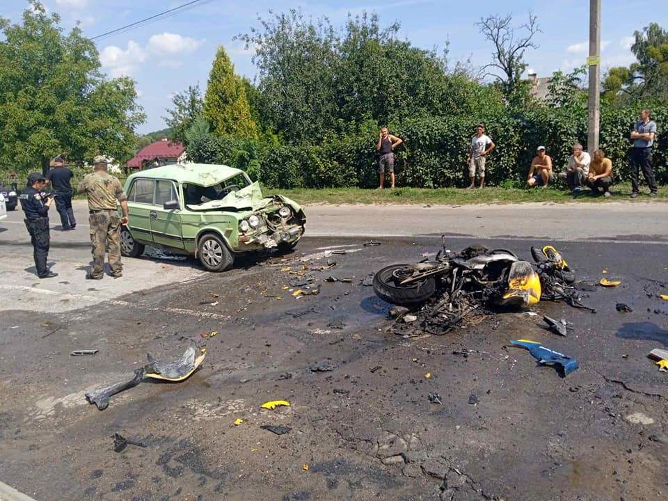 Мотоцикліст загинув Мотоцикліст загинув