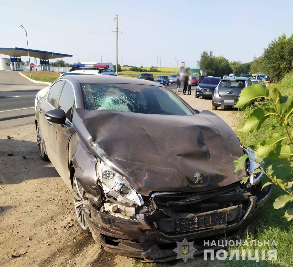 Поврежденный автомобиль