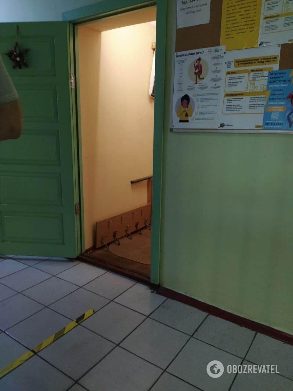 Комната, где нашли тело.