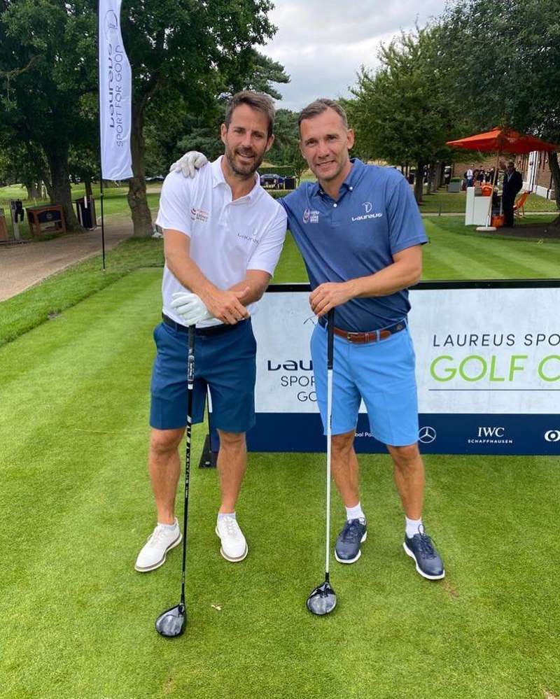 Андрей Шевченко и Джейми Реднапп.