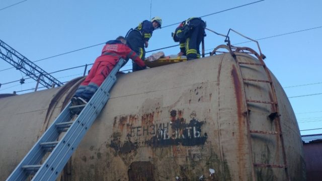 Во Львовской области на вагоне-цистерне ударило током 14-летнюю девушку dqxikeidqxiqqeant