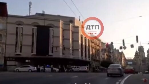 ДТП произошло в центре города.